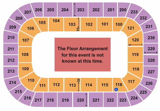 Bon Secours Wellness Arena NCAA Seating Chart